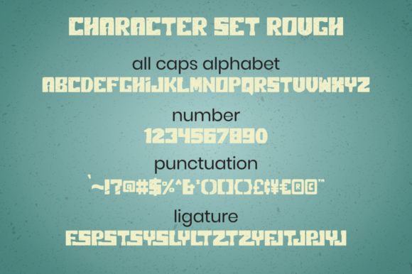 Polar Press Font PNG with transparent background - Preview 4