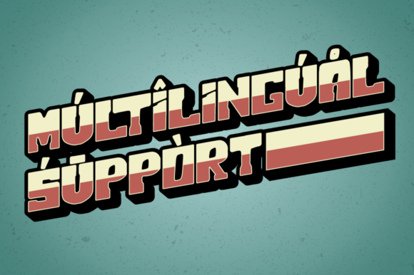 Polar Press Font PNG with transparent background - Preview 6