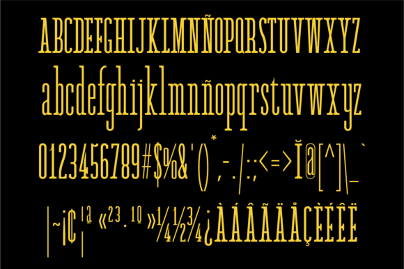 Agatha Font - Preview 1