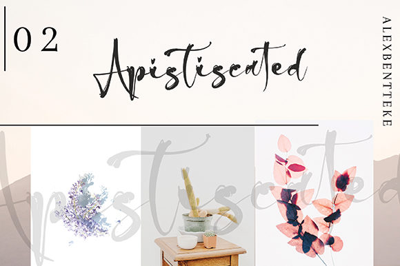 Alex Bentteke Font - Preview 3