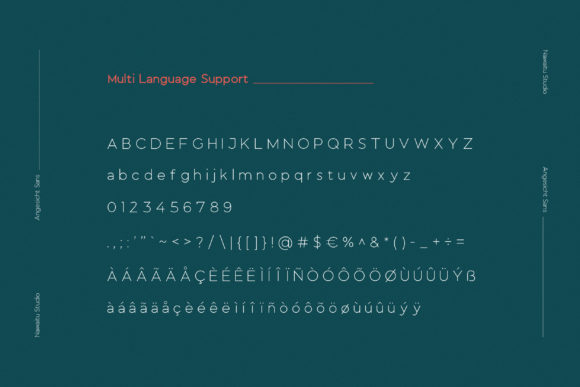Angesicht Font - Preview 2