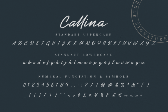 Callina Font - Preview 5