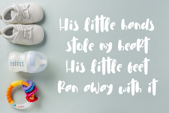 Cuties Magenta Font - Preview 3
