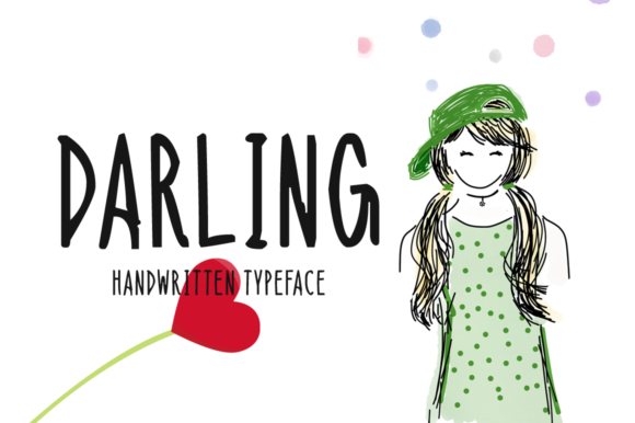 Darling Font by Instagram Fonts · Creative Fabrica font preview