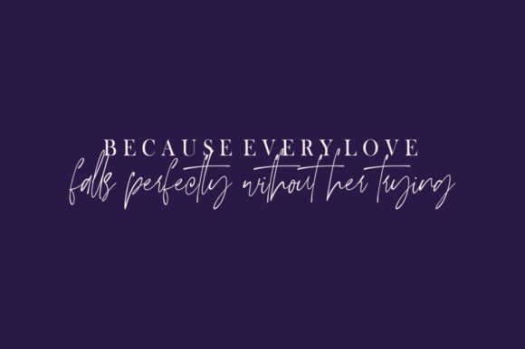 Emilliya Font PNG with transparent background - Preview 6