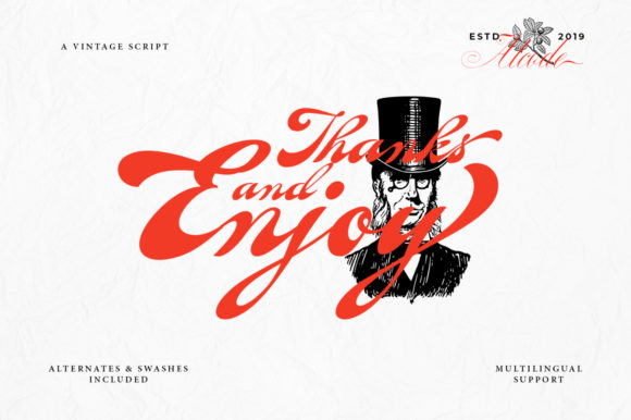 Fantera Font - Preview 6