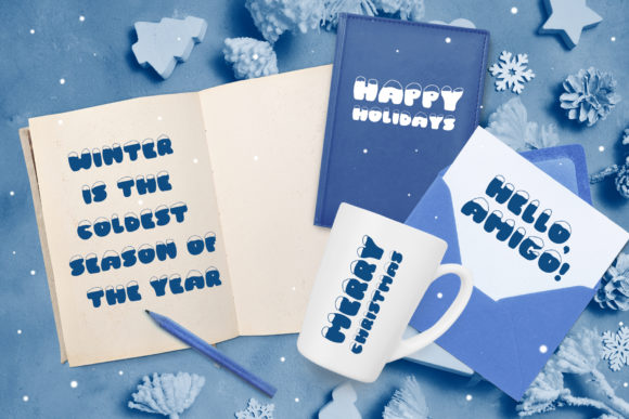 Frosty Joy Font - Preview 6