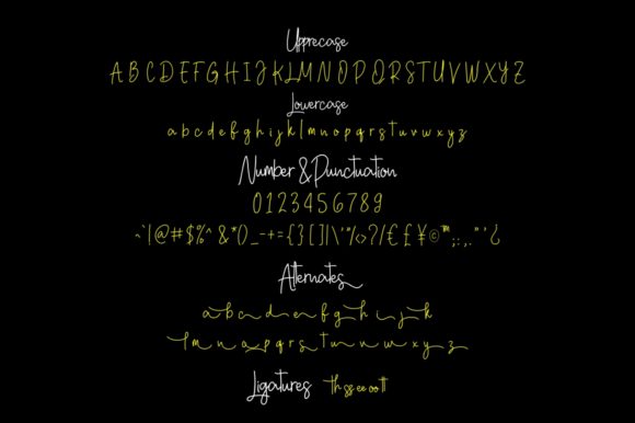 Georghia Font - Preview 6