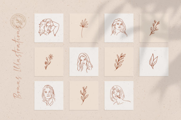 Girly Moods Font PNG with transparent background - Preview 5