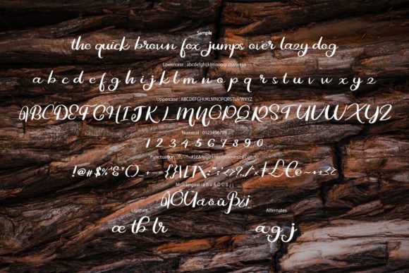 Hetbig Font font preview - 5