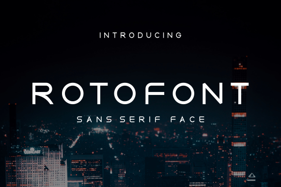 Roto Word Design Roto Font by CreativeKiller · Creative Fabrica