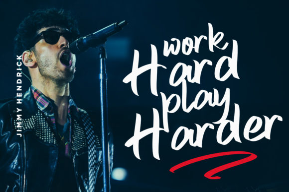 Skid Rock Font PNG with transparent background - Preview 1