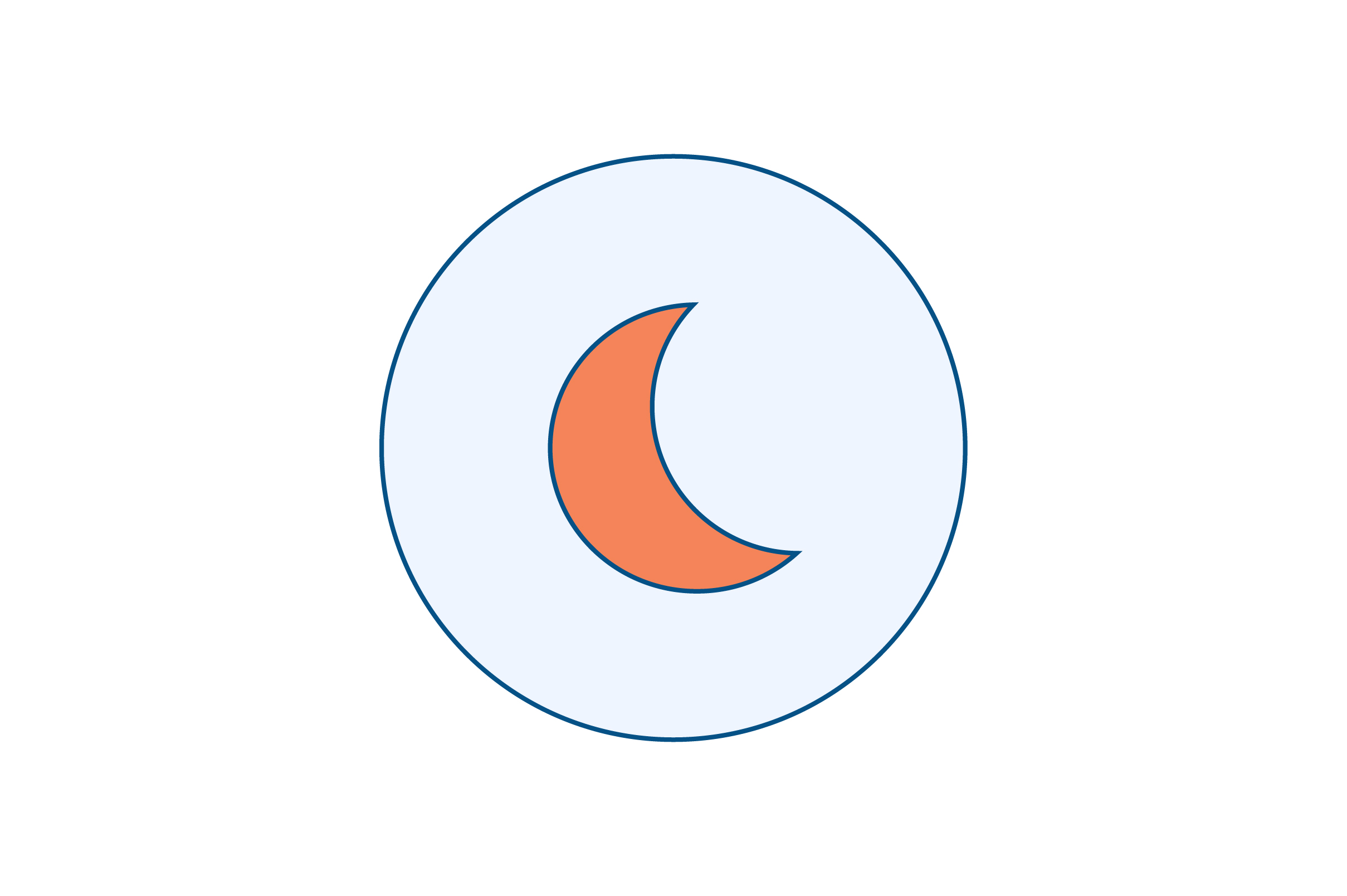 Moon Liner Fill Icon Vector Graphic by riduwanmolla · Creative Fabrica