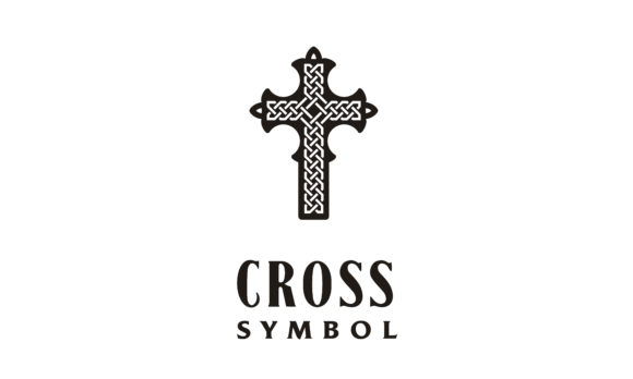 Cross Celtic Catholic Christian Logo