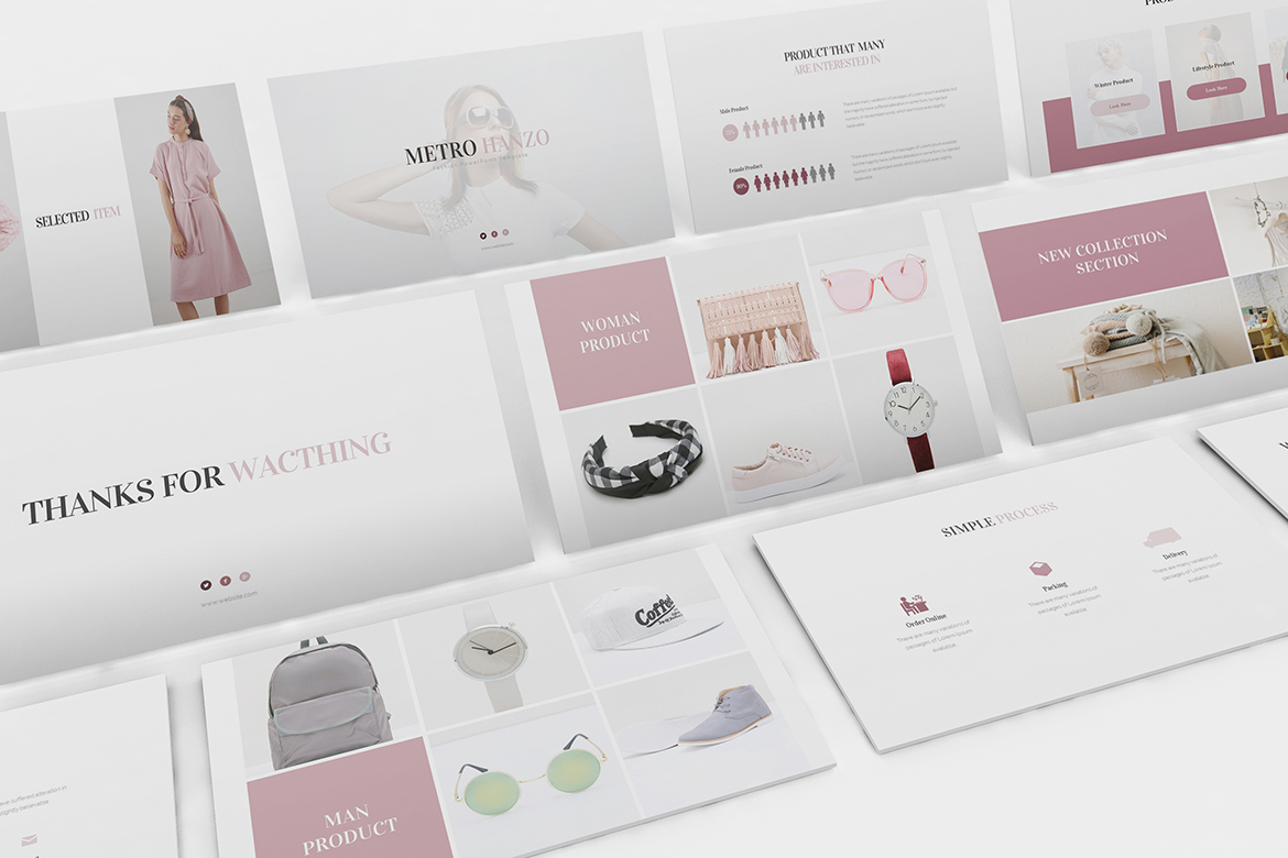 Fashion Google Slides Template Graphic by formatikastd · Creative Fabrica