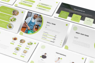 Food Powerpoint Template Graphic by formatikastd · Creative Fabrica