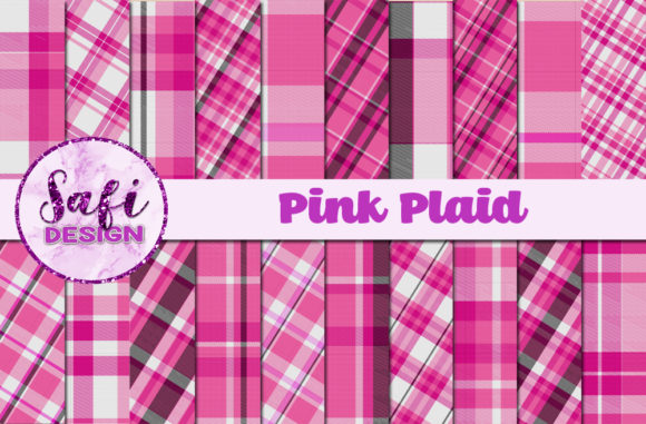 Red and Blue Plaid Backgrounds Graphic by Safi Designs · Creative Fabrica