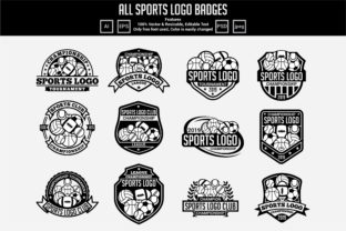 All Sports Logo Badges