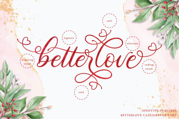 Betterlove Font - Preview 5