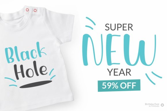 Birthday Font - Preview 2