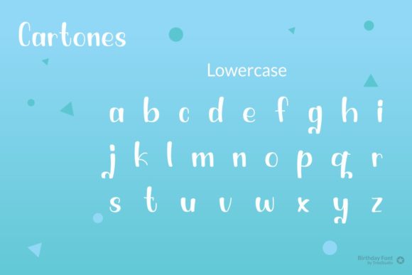 Birthday Font - Preview 5
