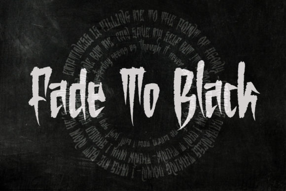 Black Orchestra Font - Preview 1