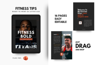 Preview of Body Building Fitness Template PowerPoint sports presentation template