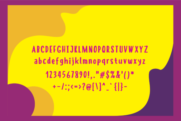 Churros Font - Preview 1