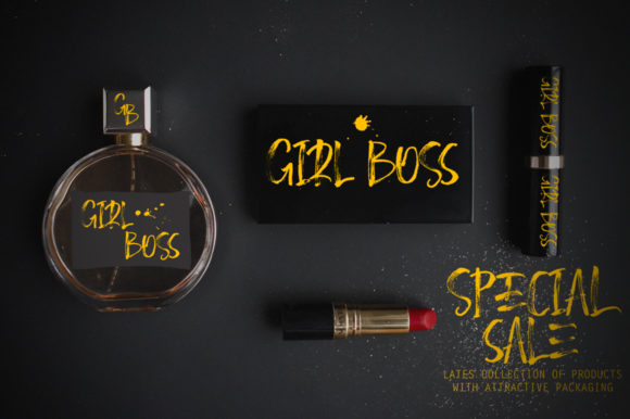 December Brush Font - Preview 1