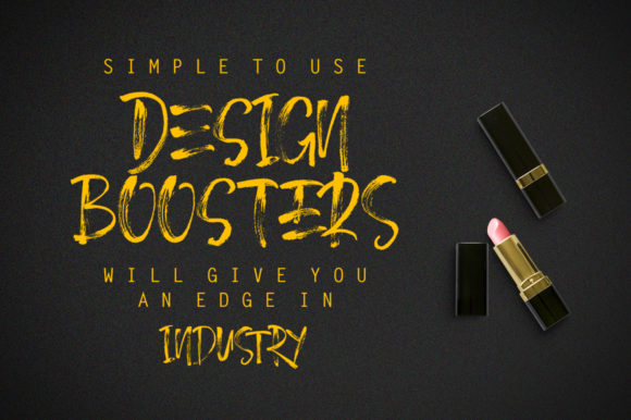 December Brush Font - Preview 2