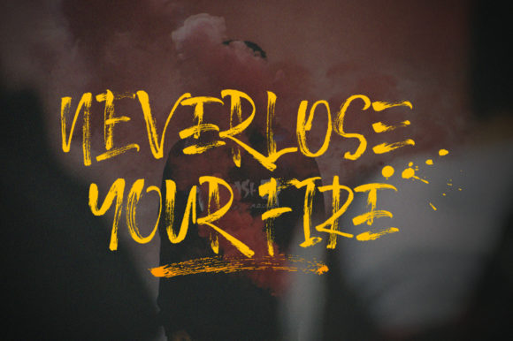 December Brush Font - Preview 6