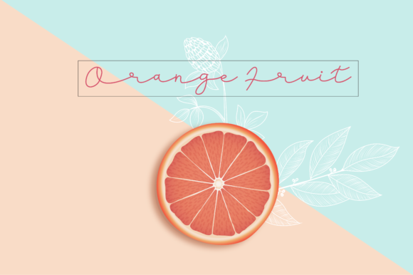 Herliana Font PNG with transparent background - Preview 2