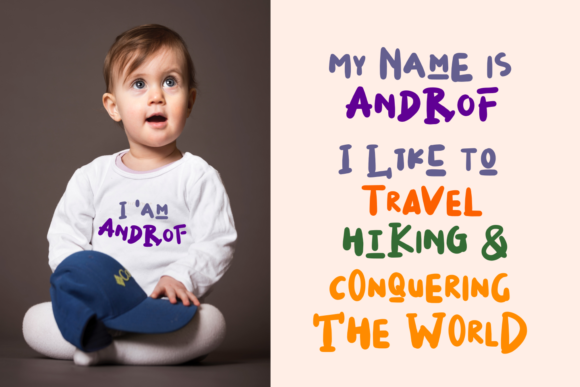 I Luv Mommy Font - Preview 2