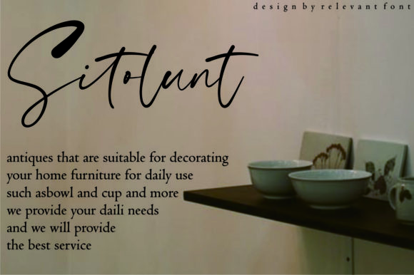 Relevant Font PNG with transparent background - Preview 2