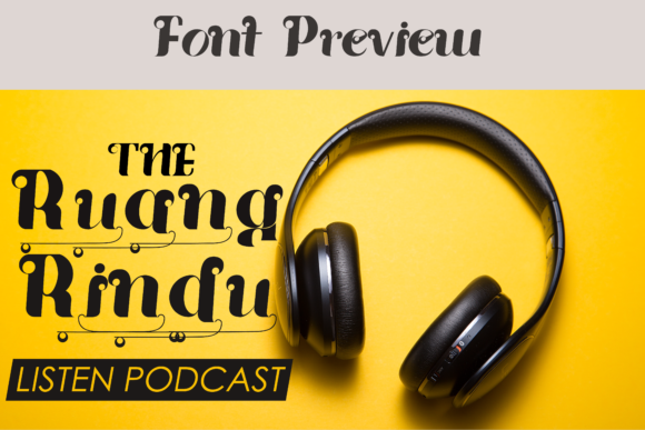 Rythem Font PNG with transparent background - Preview 2