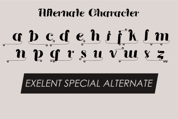 Rythem Font PNG with transparent background - Preview 6