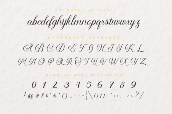 Amealnia Font - Preview 5