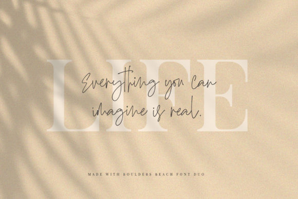 Boulders Beach Duo Font - Preview 4