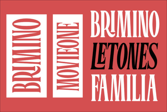 Bromtone Font - Preview 2
