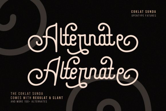 Coklat Sunda Font - Preview 2