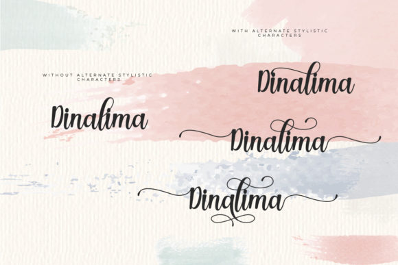 Dinalima Font - Preview 4