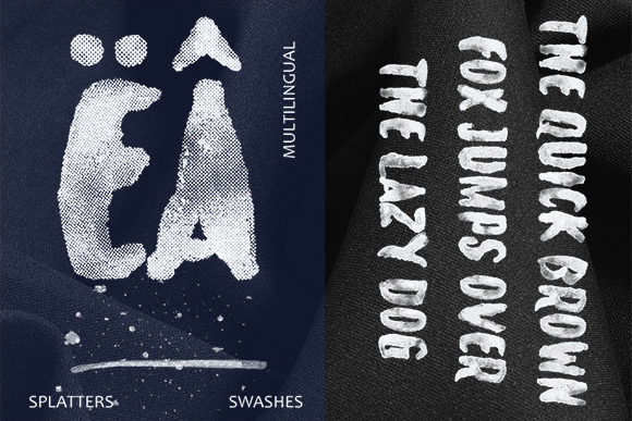 Fabric Font - Preview 1