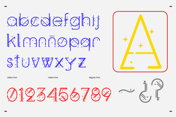 Lieben Font PNG with transparent background - Preview 3