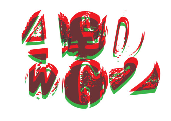 Old Letter Stamps Font PNG with transparent background - Preview 1