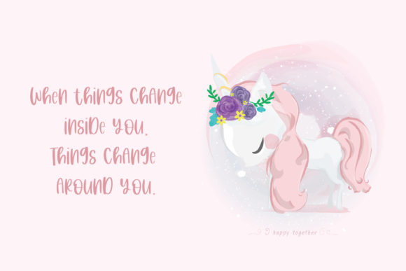 Cherry Pink Font - Preview 1