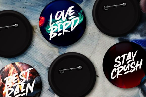 Hands Brush Font - Preview 1