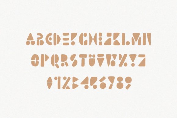 Lion Card Font PNG with transparent background - Preview 6