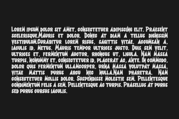 Malvinew 2.00 Font PNG with transparent background - Preview 2