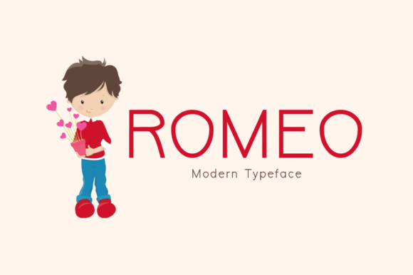 Romeo Font by Instagram Fonts · Creative Fabrica font preview