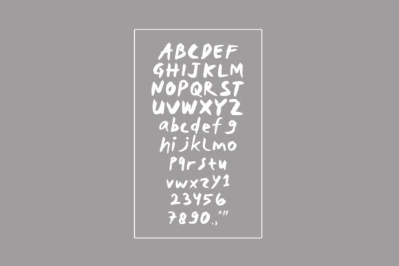Sk Drawing Font PNG with transparent background - Preview 3